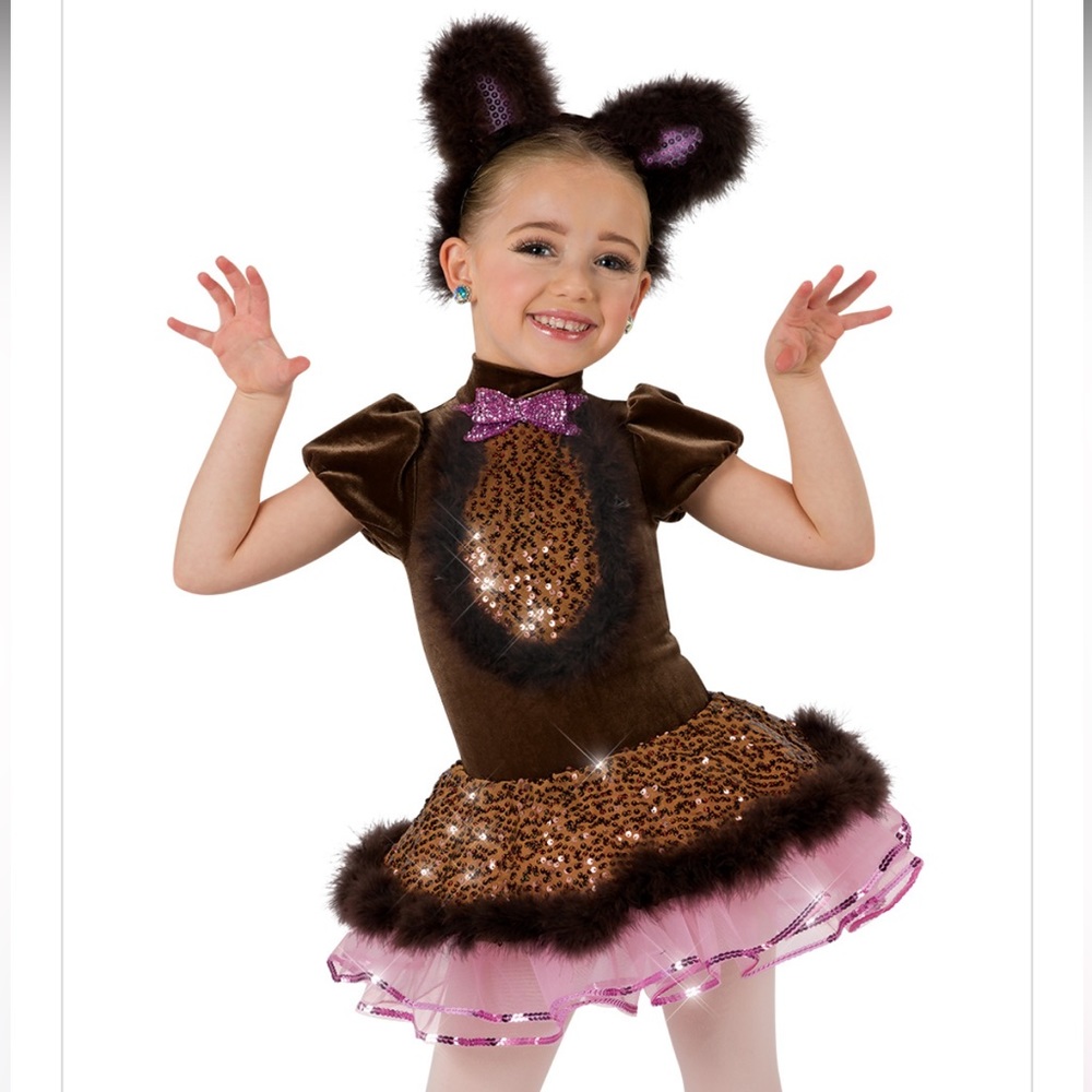 Girls Dance Costume Brand New. A Wish Come True “Bear Cha Cha Cha”